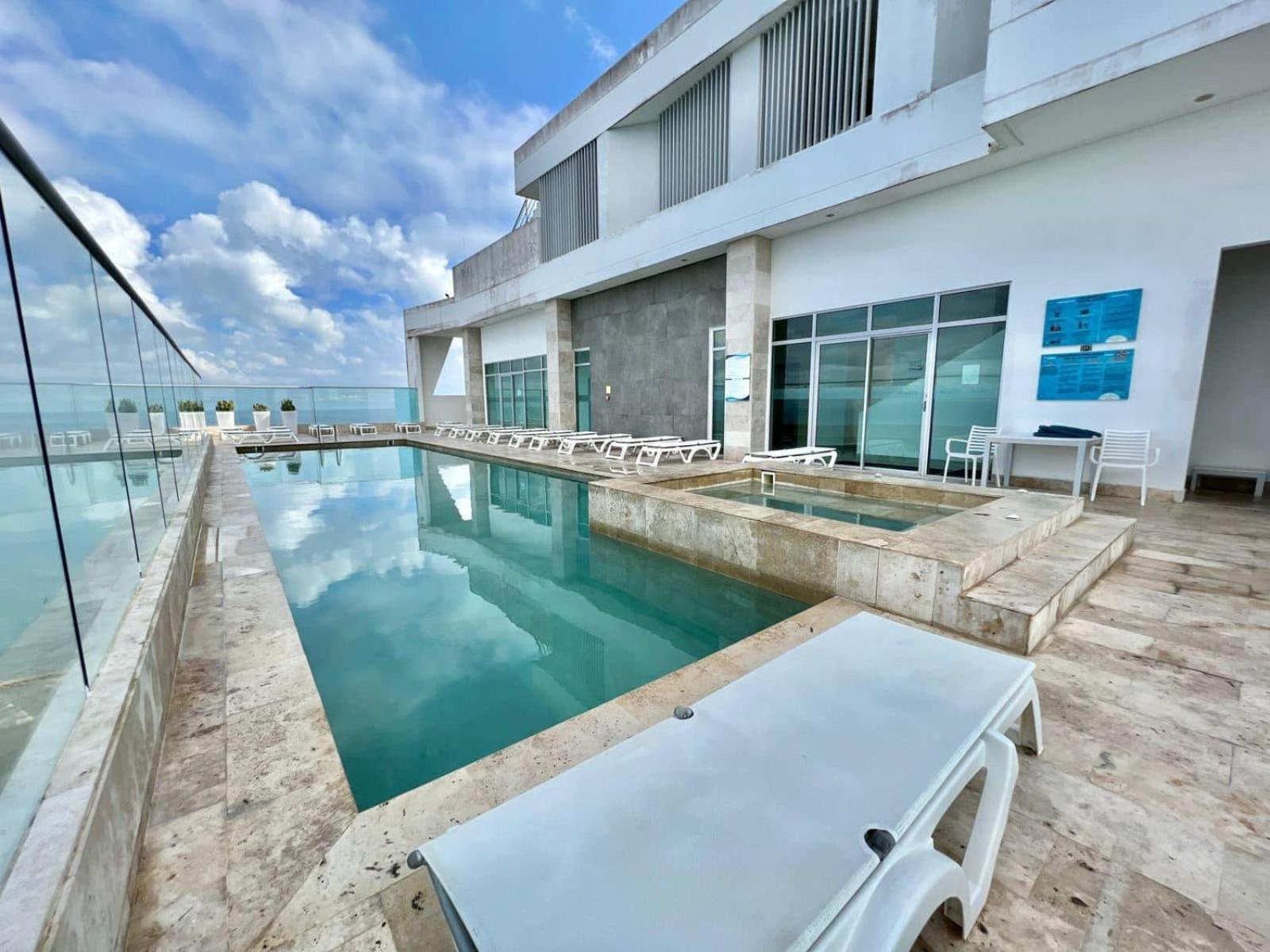 Apartamento En Cartagena Con Vista Al Mar Exteriör bild