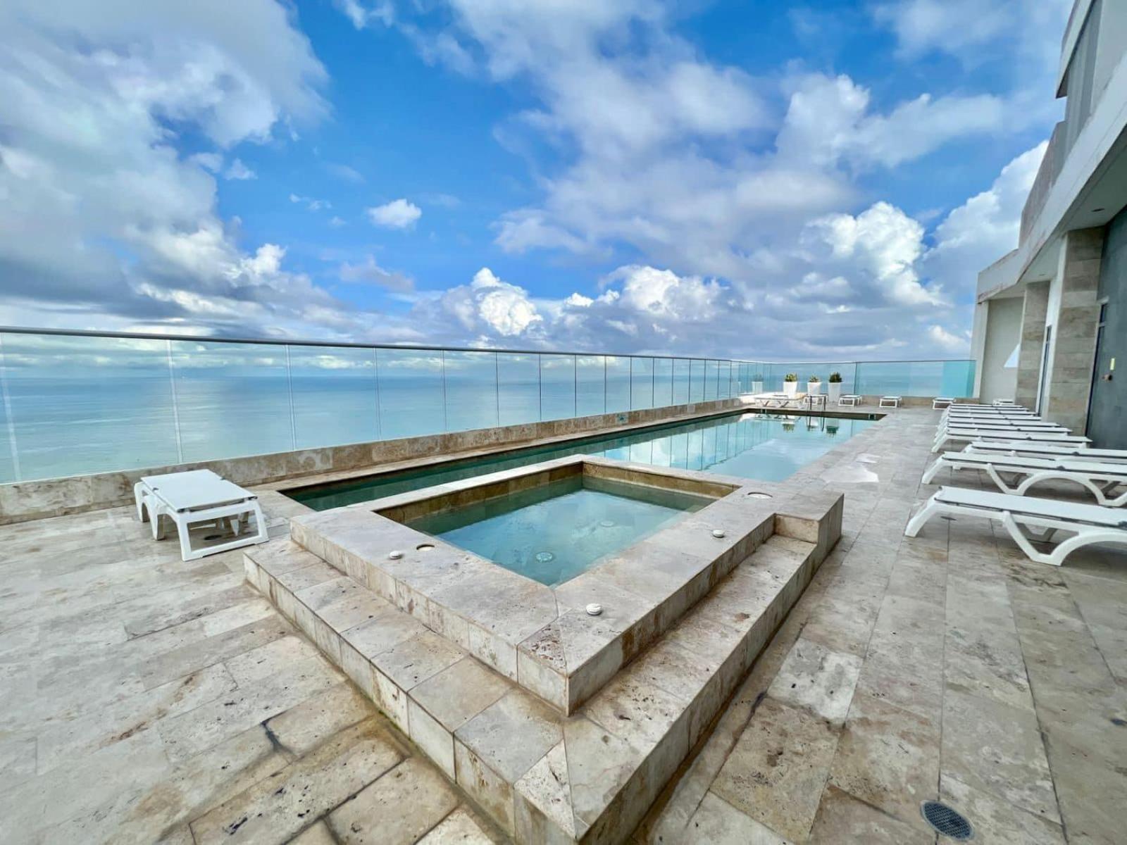 Apartamento En Cartagena Con Vista Al Mar Exteriör bild