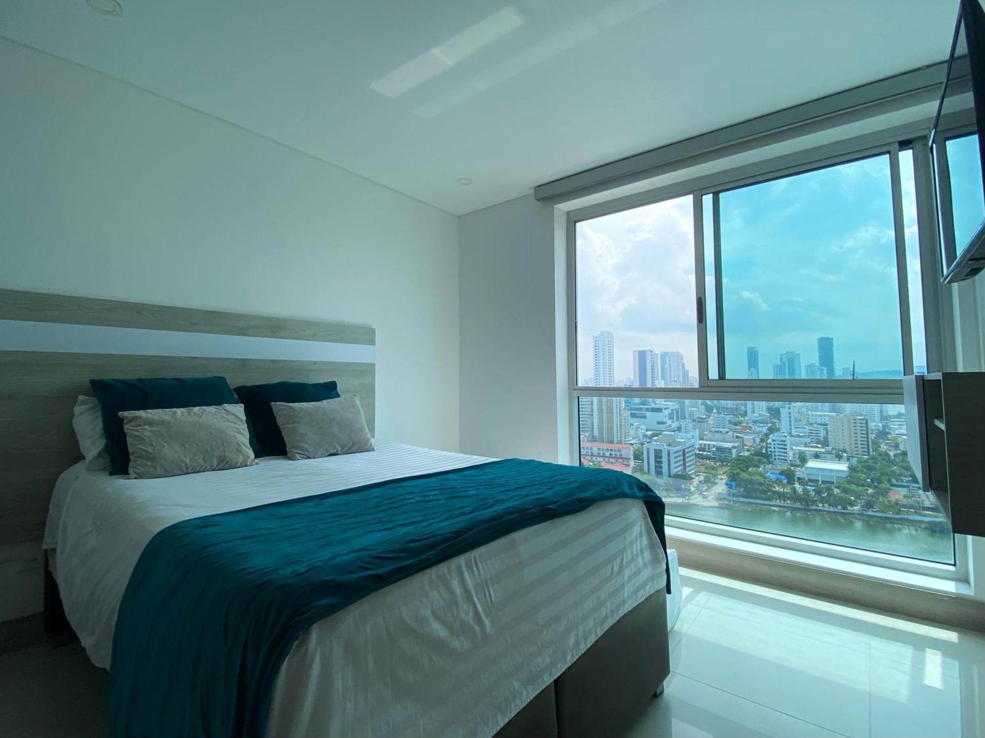 Apartamento En Cartagena Con Vista Al Mar Exteriör bild