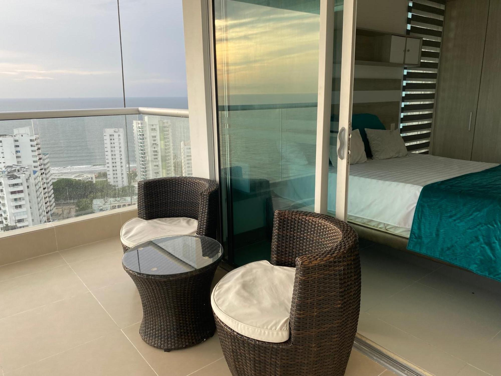 Apartamento En Cartagena Con Vista Al Mar Exteriör bild