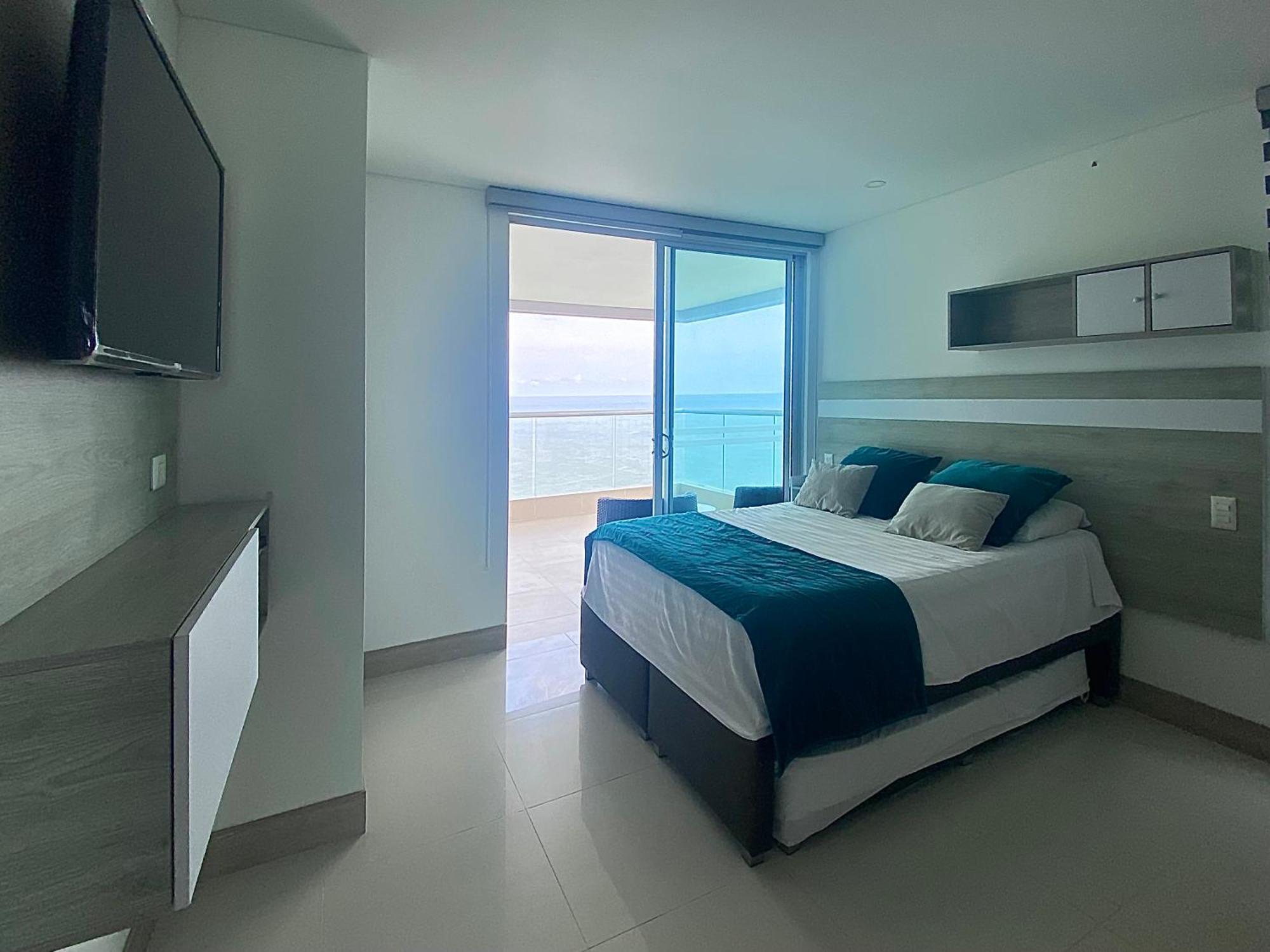 Apartamento En Cartagena Con Vista Al Mar Exteriör bild
