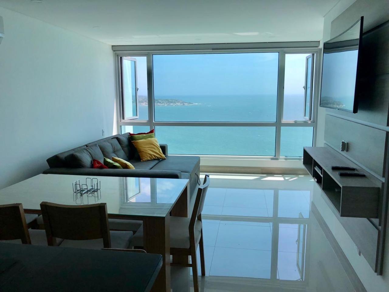 Apartamento En Cartagena Con Vista Al Mar Exteriör bild